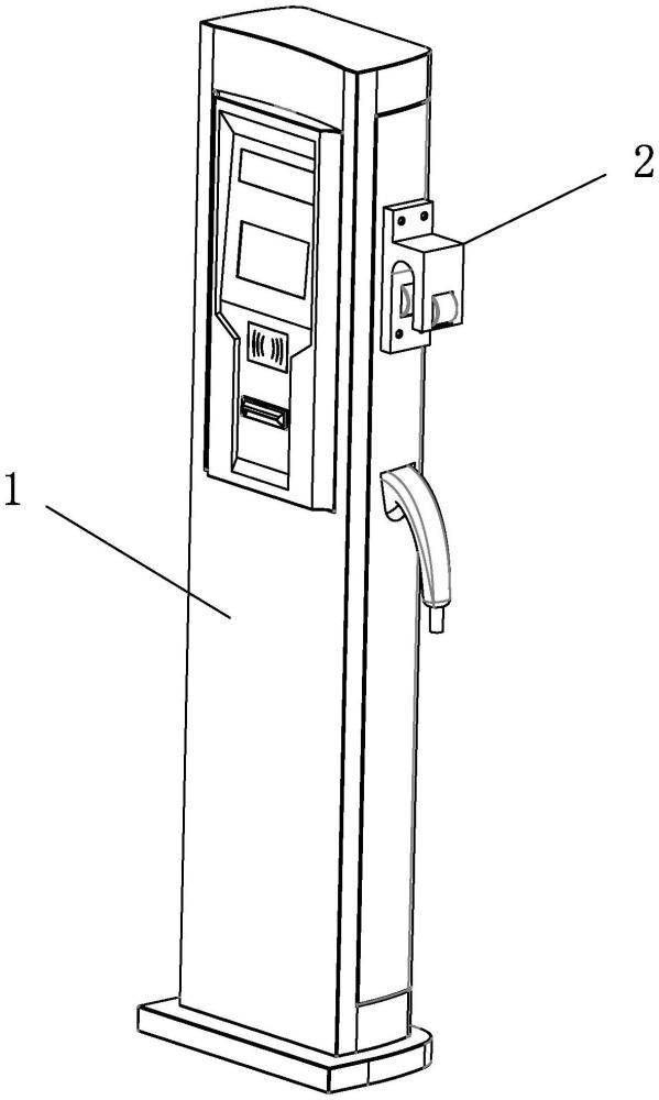 充电桩充电线缆挂架的制作方法