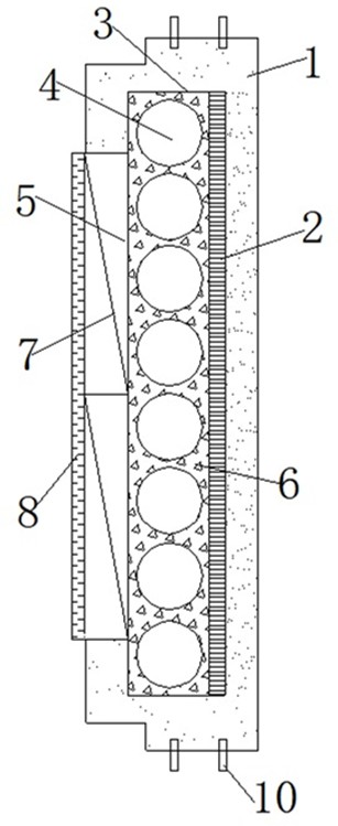 真空管太阳能集热式建筑构件的制作方法