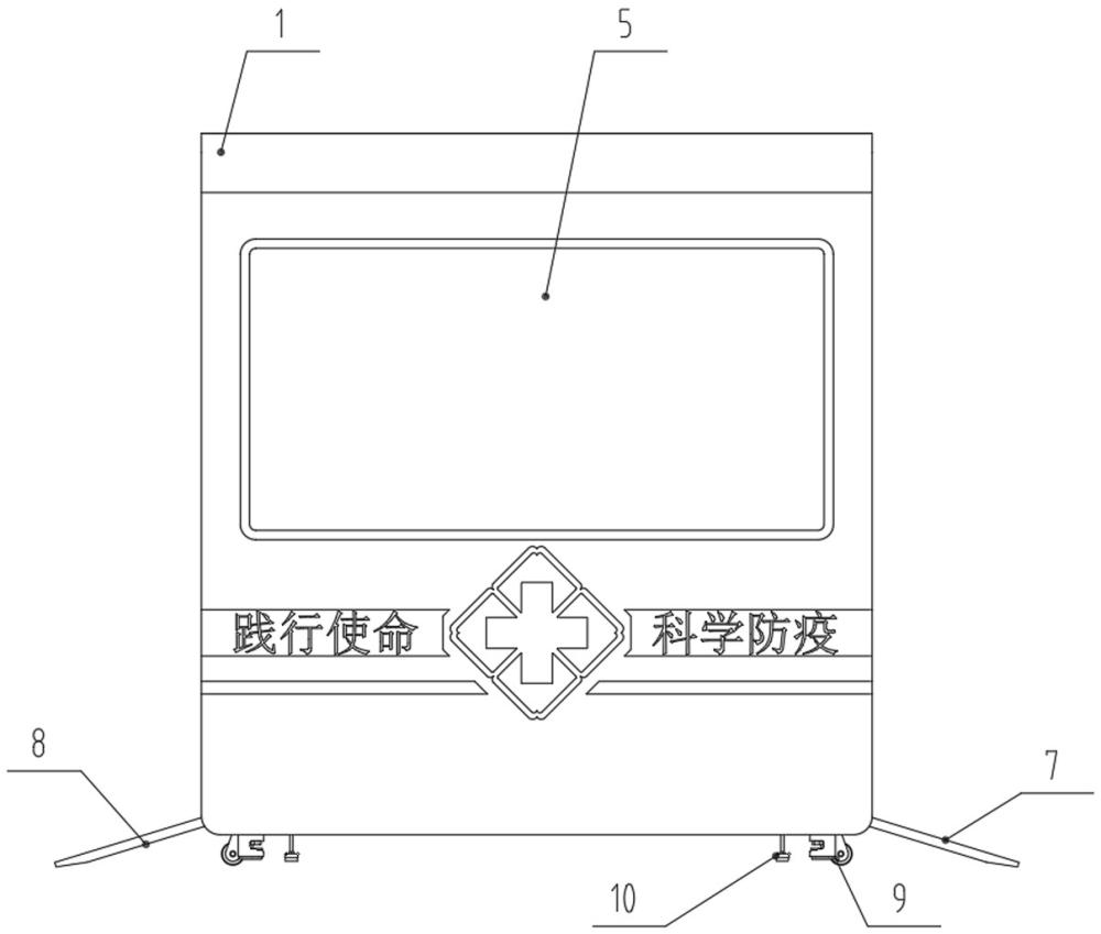 一种模块化测温消毒装置的制作方法