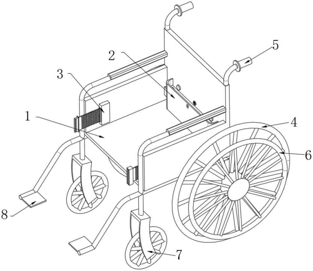 一种稳固型的轮椅的制作方法