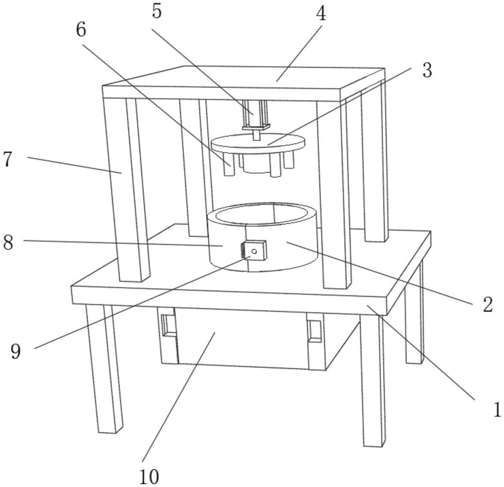 一种法兰的冲孔锻造模具的制作方法