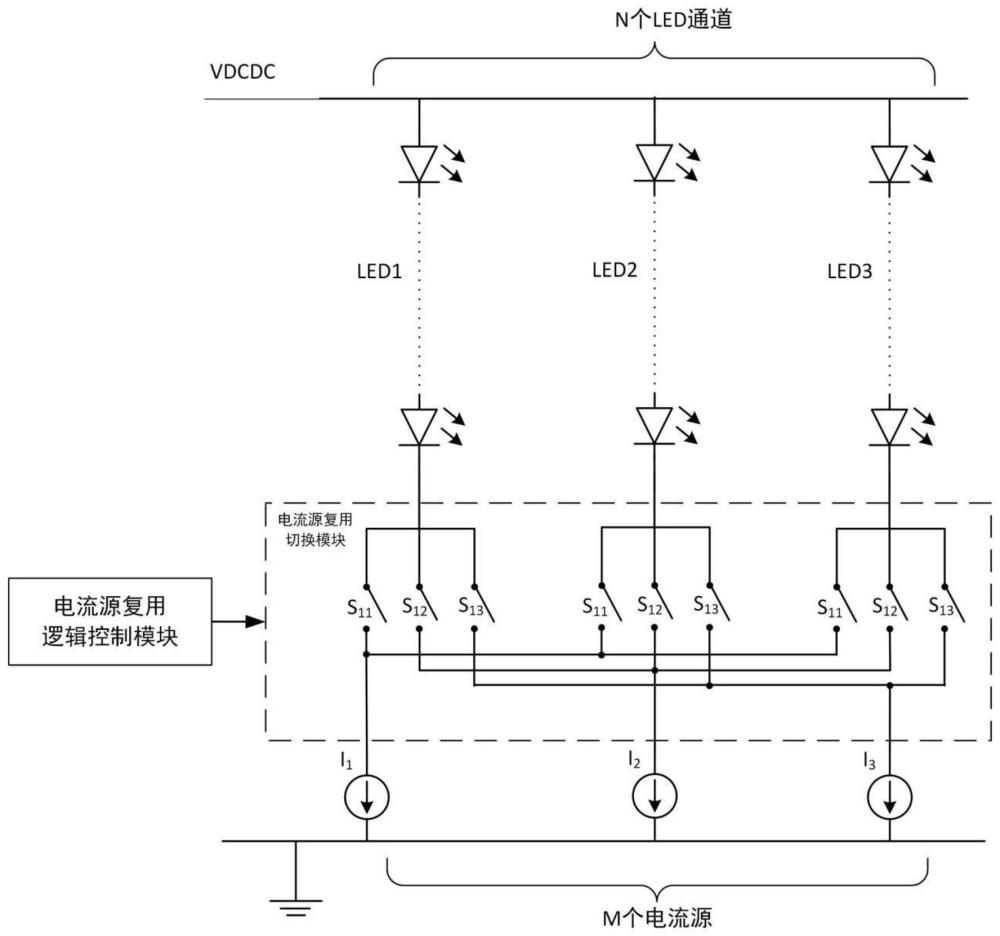 适用于多分区mini-LED背光的高电流匹配度驱动电路的制作方法