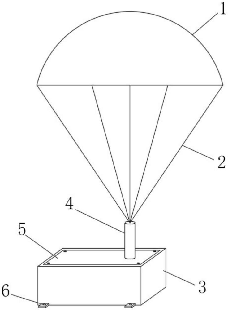 一种具有回收结构的减速伞的制作方法