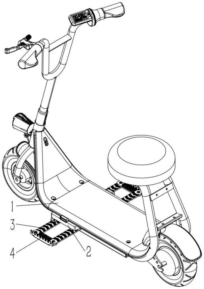 一种后装式电动车踏板的制作方法