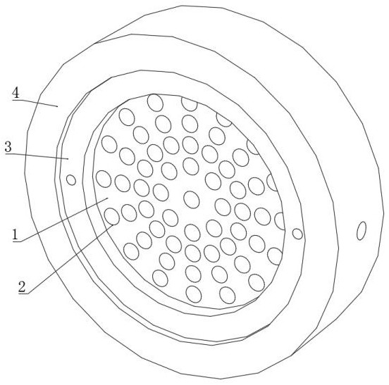 一种制氮机的新型气体分流板结构的制作方法