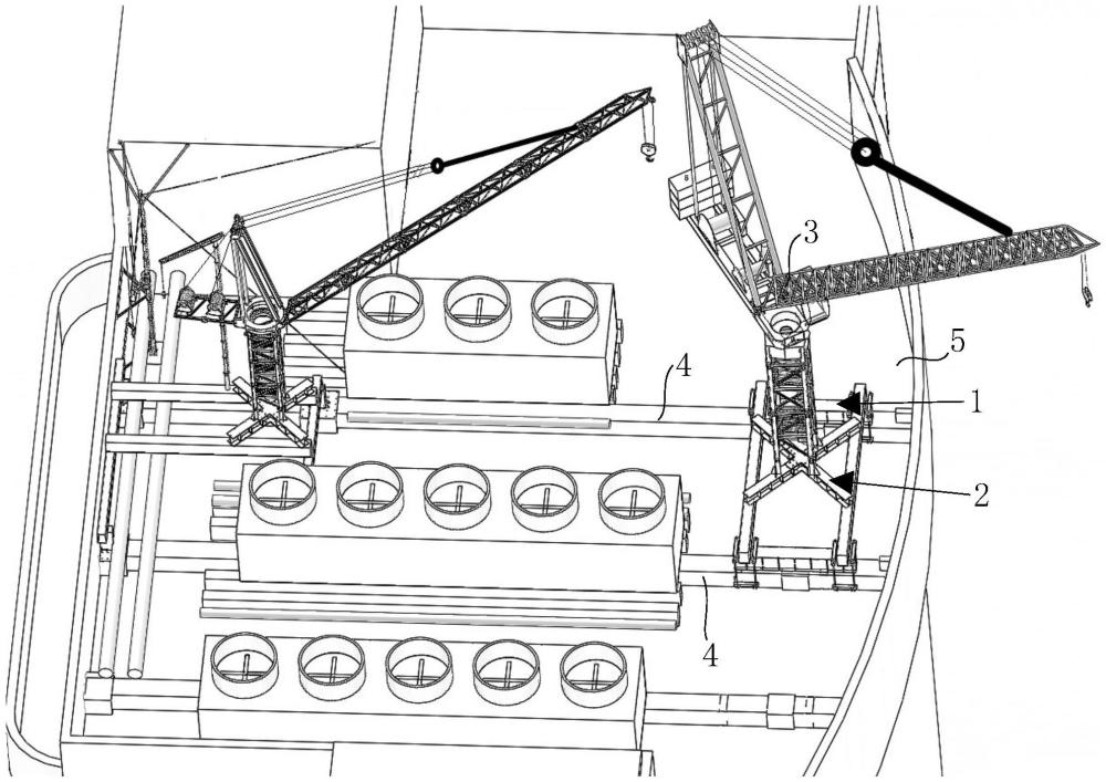 既有建筑改造工程中大型屋面吊的制作方法