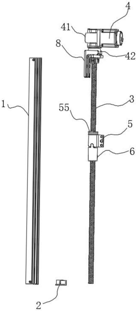 一种滚珠丝杆垂直升降装置的制作方法