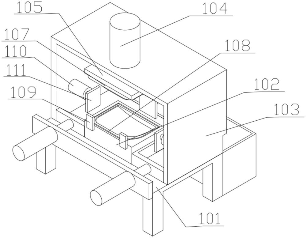 一种汽车车门加工用快速定型模具的制作方法