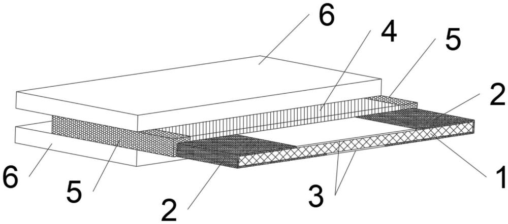 一种单层带芯输送带包边抗脱层结构的制作方法