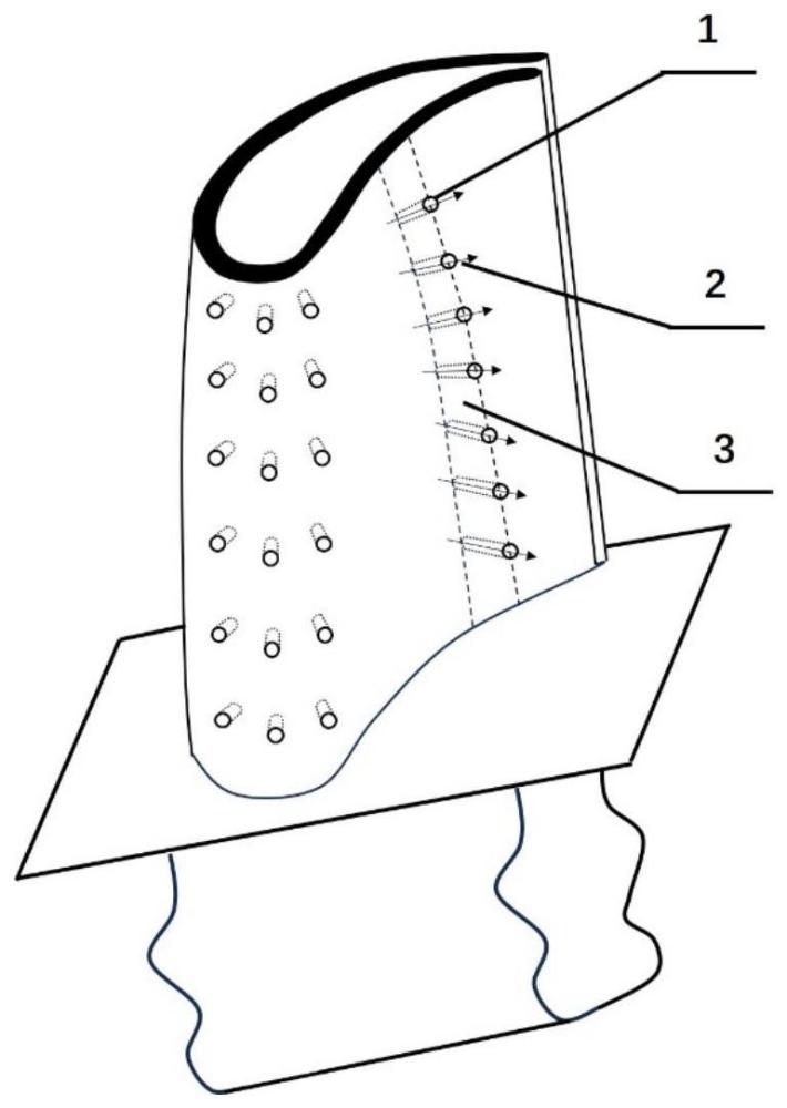 一种三维复合弯扭涡轮叶片气膜孔孔壁质量检验制样方法与流程