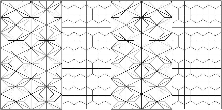 不同结构角锥阵列子板拼接模具的制作方法