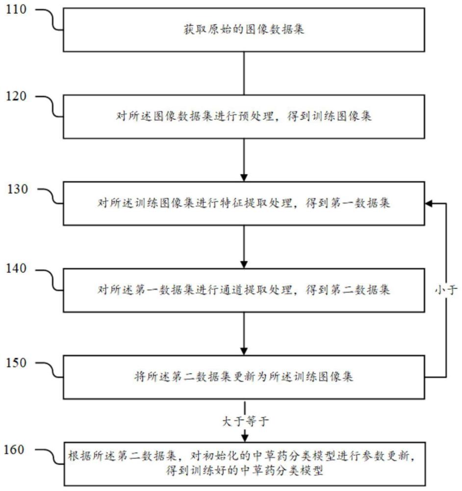 一种中草药分类模型的训练方法、识别方法、系统、设备