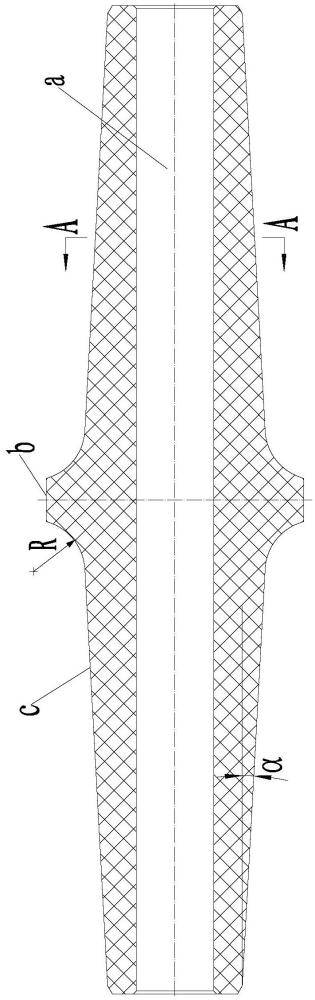 一体回转式长距电瓷绝缘套的制作方法