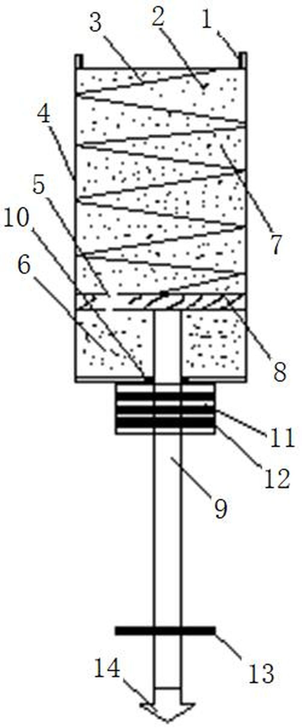 一种测斜仪用吊测杆复合缓冲减震装置的制作方法