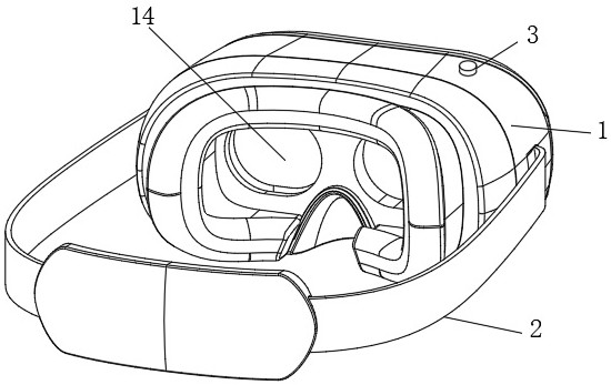 一种目距可调节VR设备的制作方法