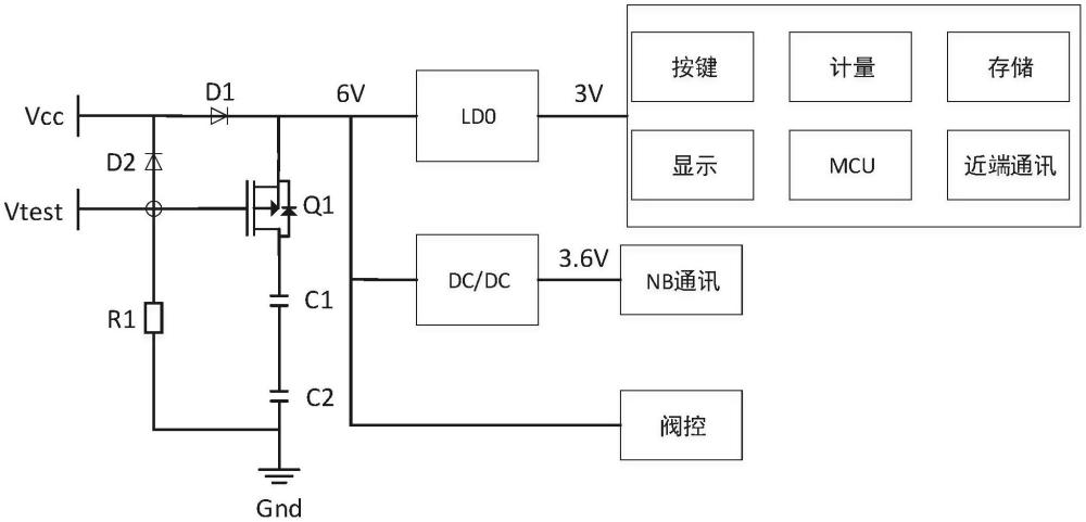 一种NB-IoT智能燃气表电路的制作方法