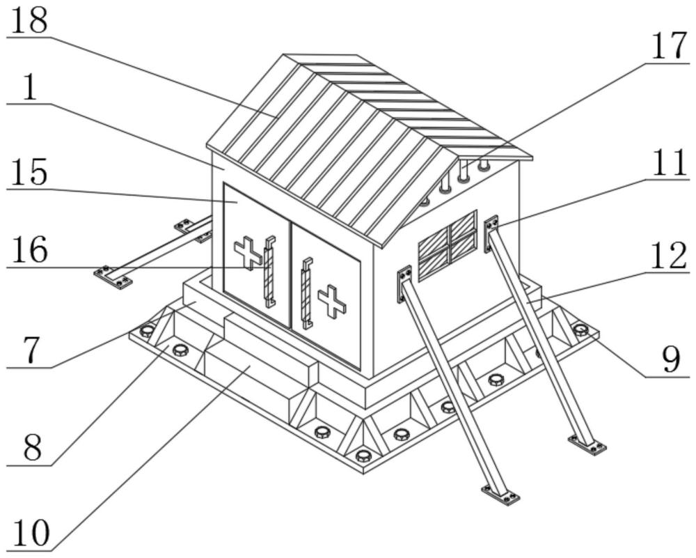 一种新型抗震房建筑结构的制作方法