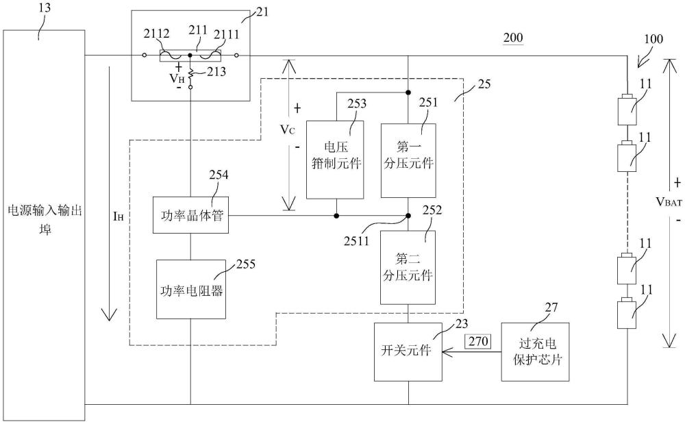 应用在电池模块上的保护电路的制作方法