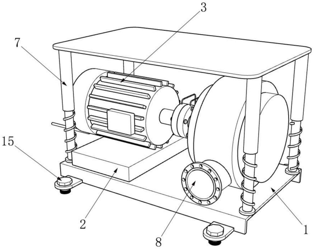 一种中低压泵水罐消防车双级离心泵串联结构的制作方法
