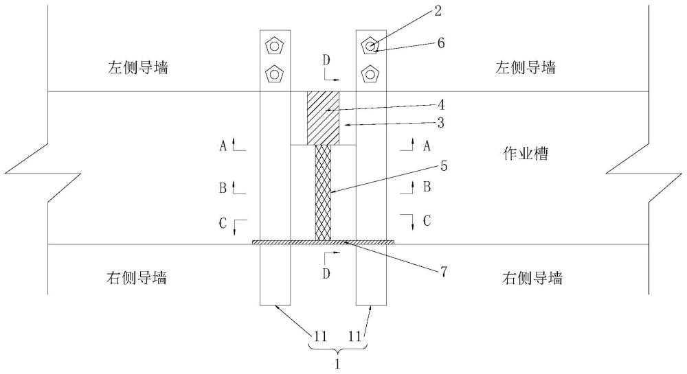 一种用于地下连续墙的导墙的校正工艺的制作方法