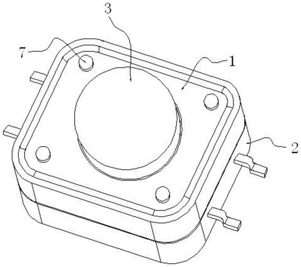 一种可避免锁死的电器轻触开关的制作方法