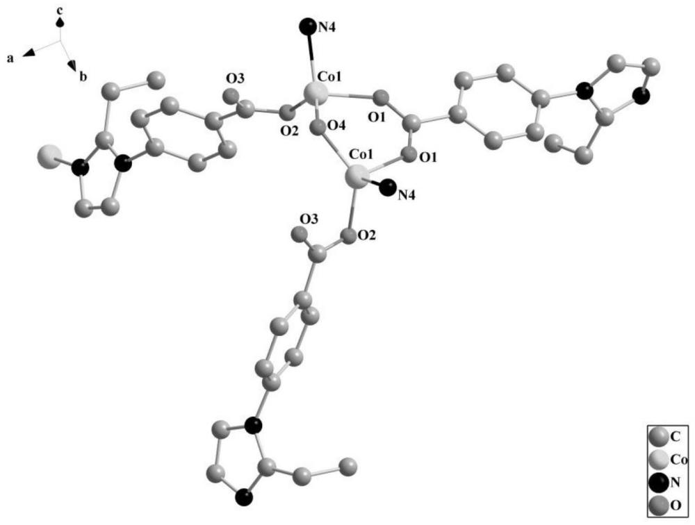 钴基配位聚合物及其合成方法和应用与流程