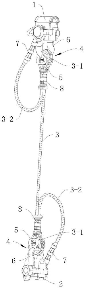 一种接触网柔性吊弦的制作方法