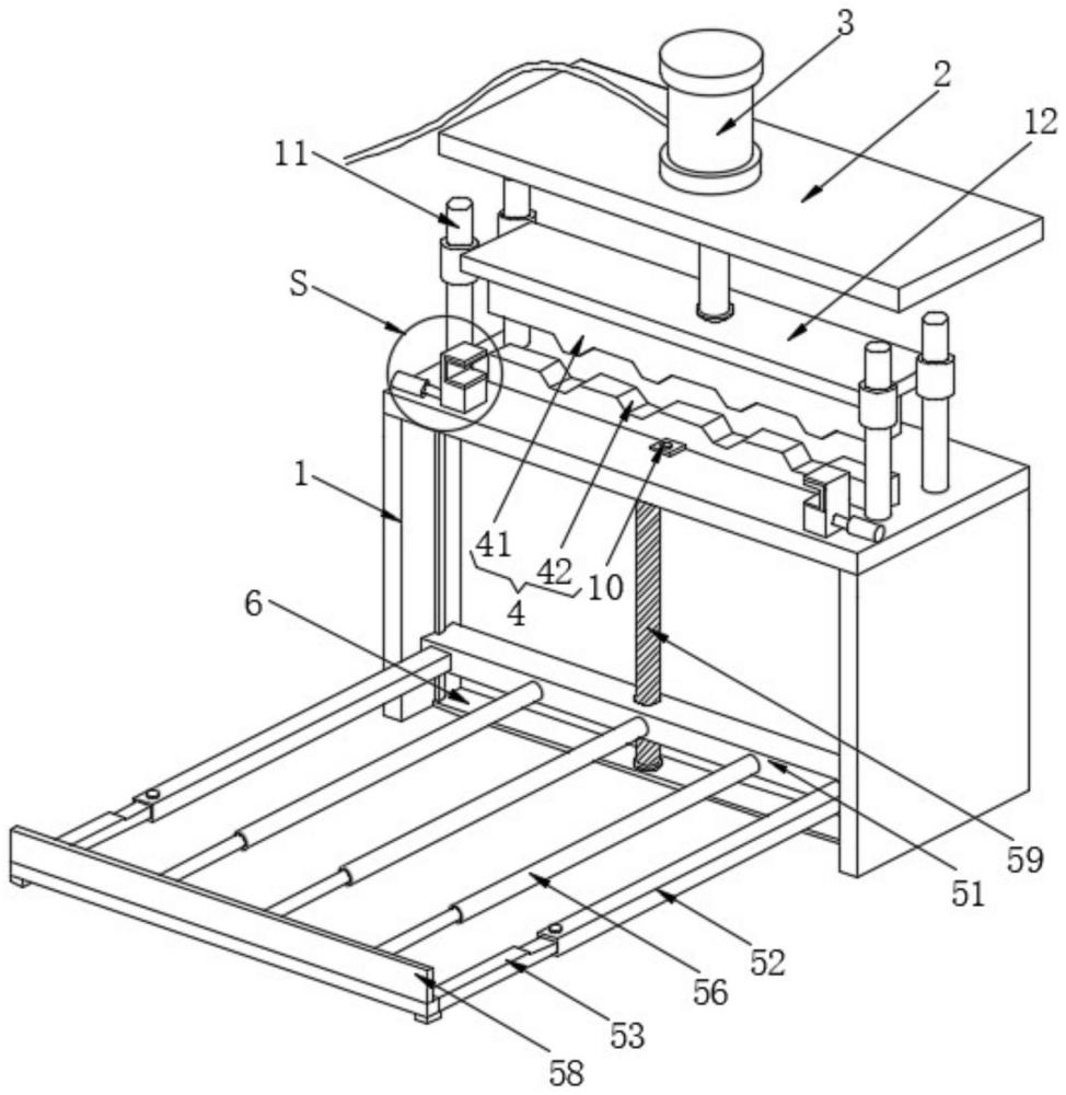 一种彩钢瓦压瓦机的精准定位切割机的制作方法