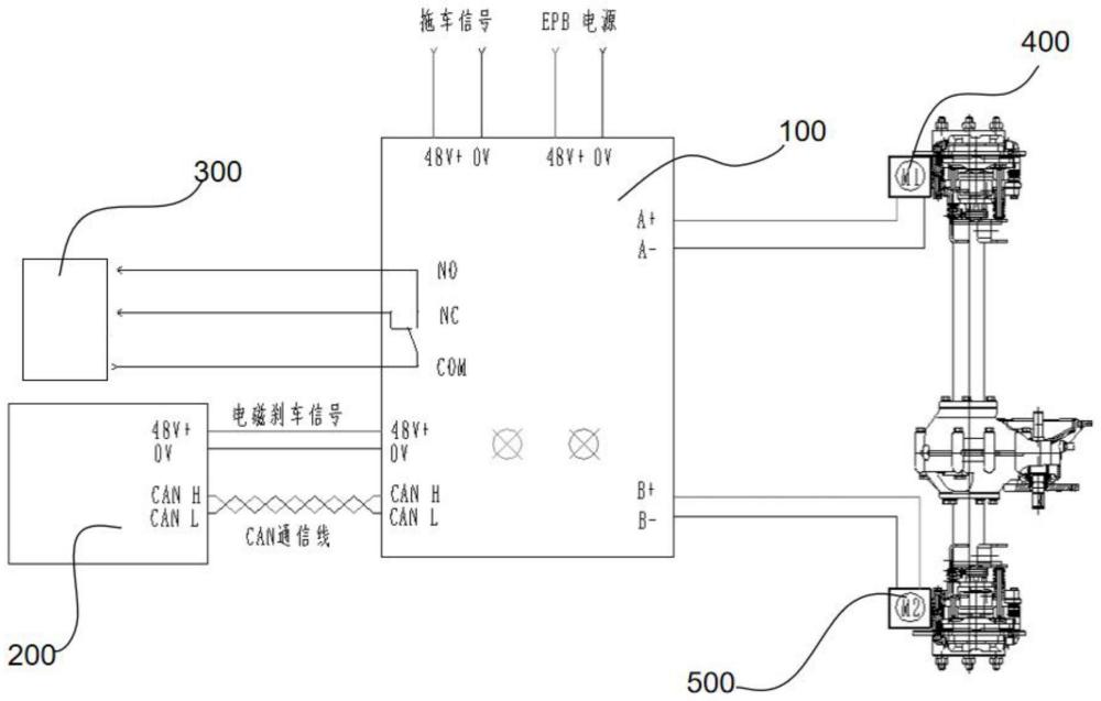 一种电动车的电子驻车控制系统的制作方法