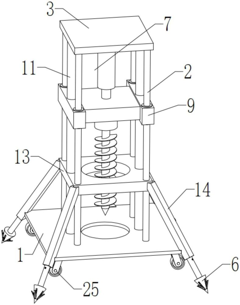 一种建筑工程勘察用钻机的制作方法