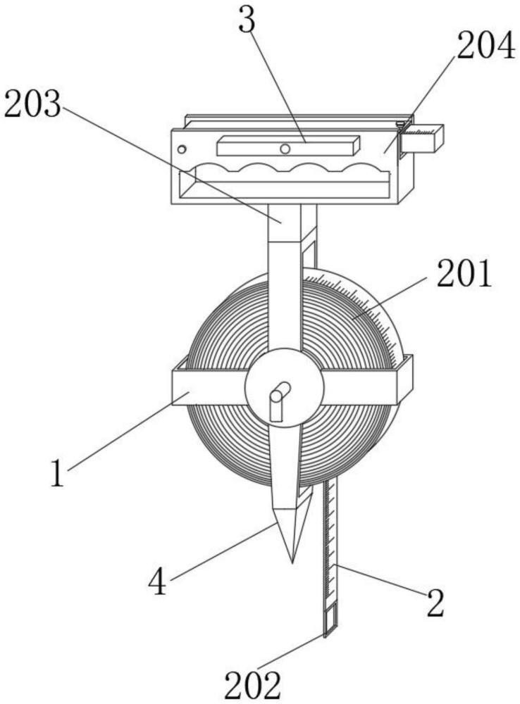 一种建筑工程造价用的现场勘测装置的制作方法