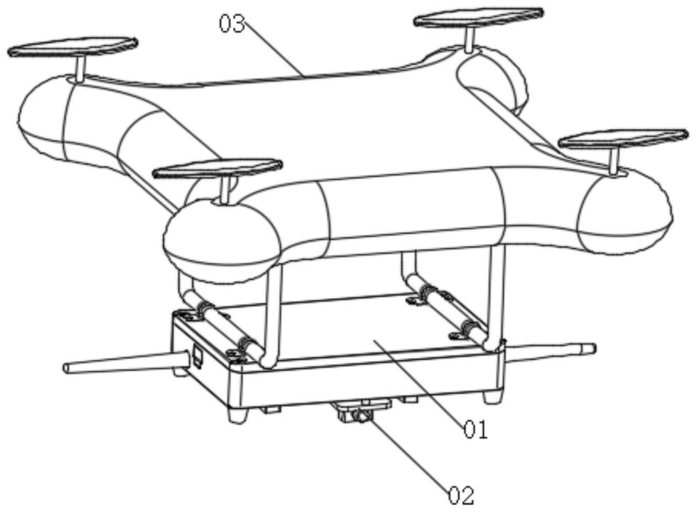 一种用在无人机挂载的自动平衡性调节装置的制作方法