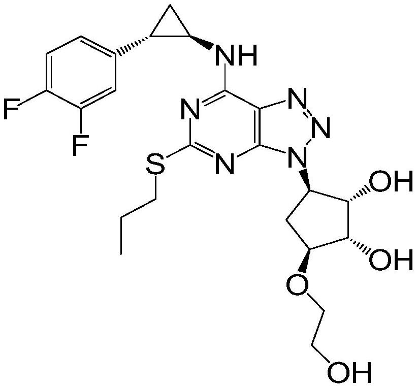 一种替格瑞洛中亚硝胺杂质的分析检测方法与流程