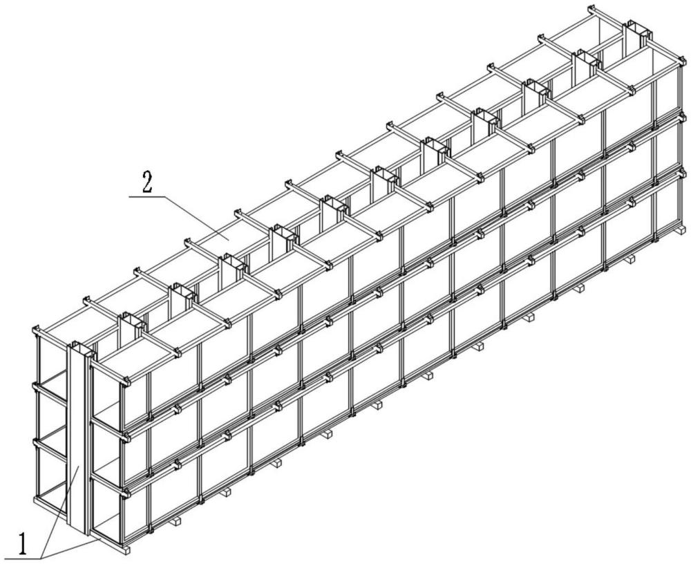 一种混凝土梁、柱预制构件模具组件的制作方法