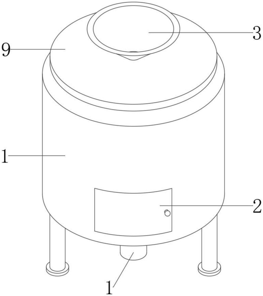 一种方便取料的化学试剂原料研磨装置的制作方法