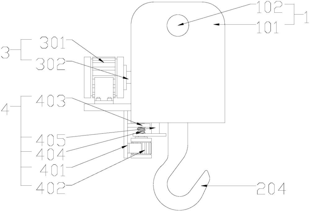 一种适用于港口作业的新型挖掘机用旋转吊具的制作方法