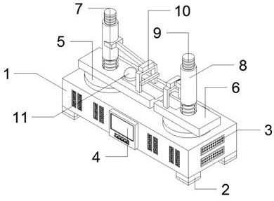 一种教学用向心力演示器的制作方法