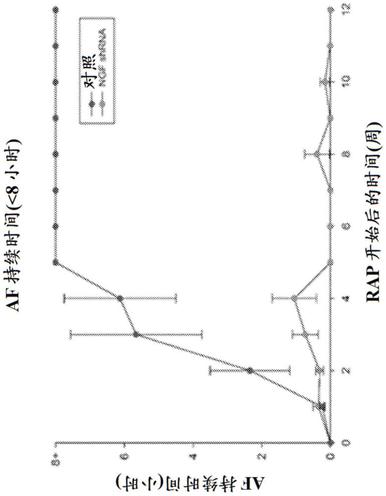 用于抑制神经生长因子和治疗/预防房颤的组合物和方法