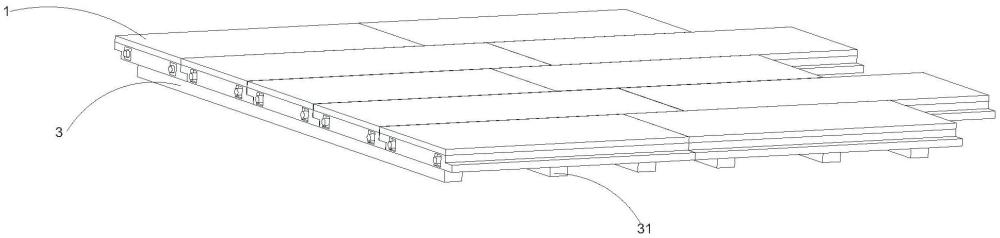 一种软木地板铺设结构及建筑物的室内地面结构的制作方法