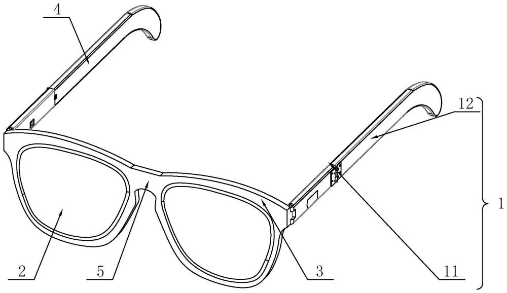 一种内置眼镜螺丝的眼镜的制作方法