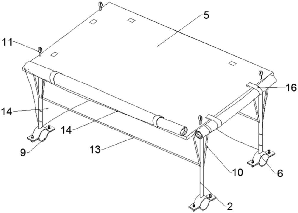 一种桁架安装节点焊接防风防雨装置的制作方法
