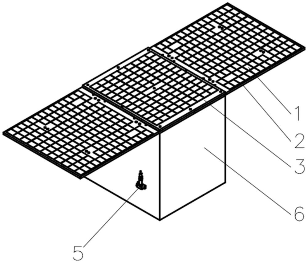 一种典型的微小卫星太阳翼的制作方法