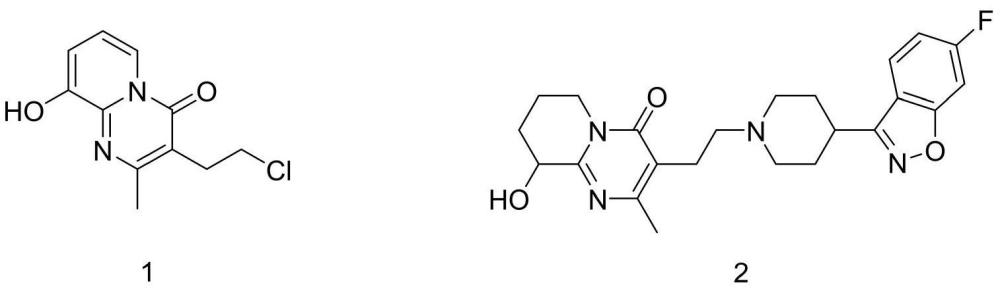 一种3-(2-氯乙基)-2-甲基-9-羟基-4H-吡啶并[1,2-a]嘧啶-4-酮的制备方法与流程