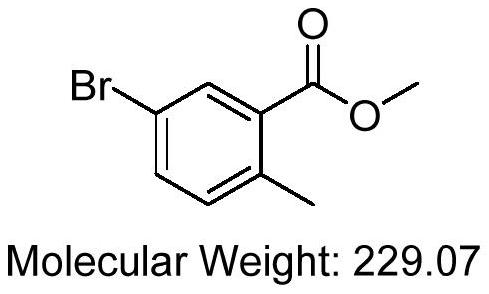 一种用分子筛负载WO3催化制备溴取代苯甲酸酯的方法与流程