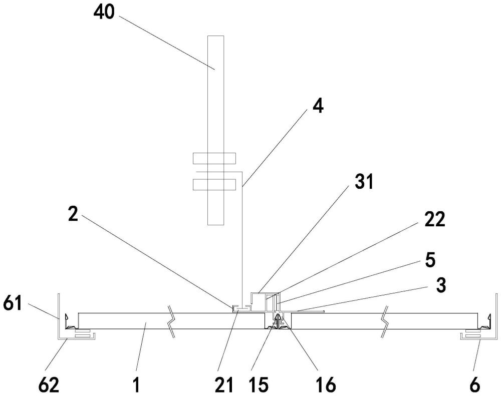 装配式磁吸吊装吊顶结构的制作方法