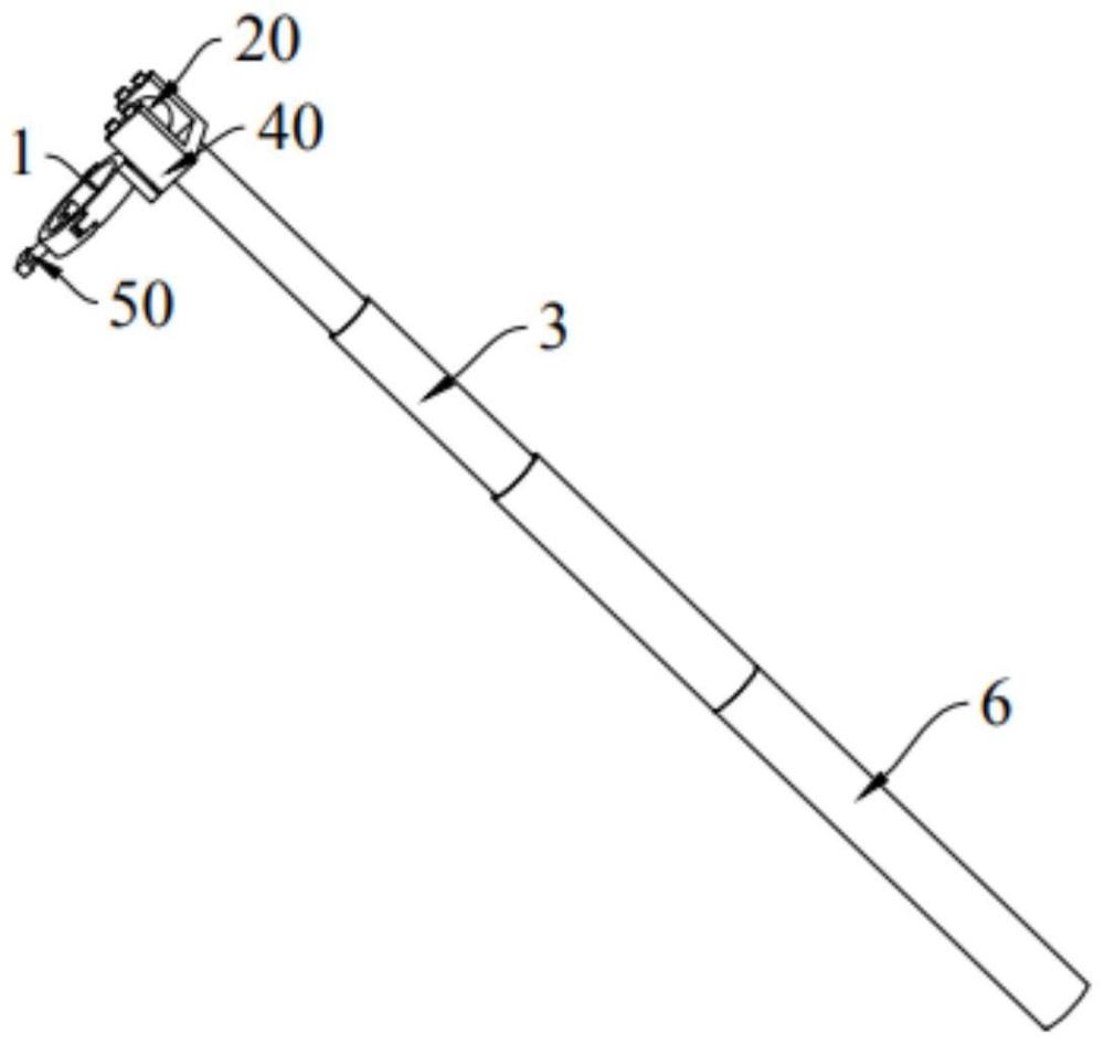 跌落式熔断器熔管便捷操作环及令克棒组件的制作方法