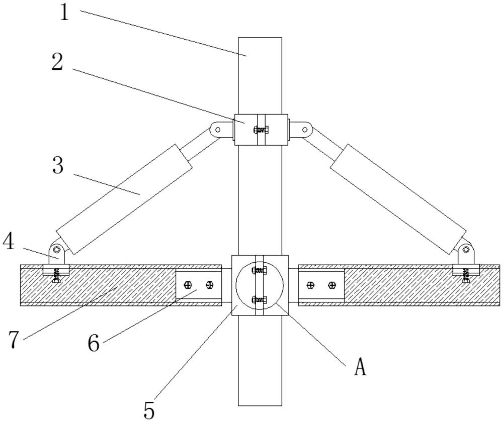 一种调节式建筑钢结构双向连接件的制作方法