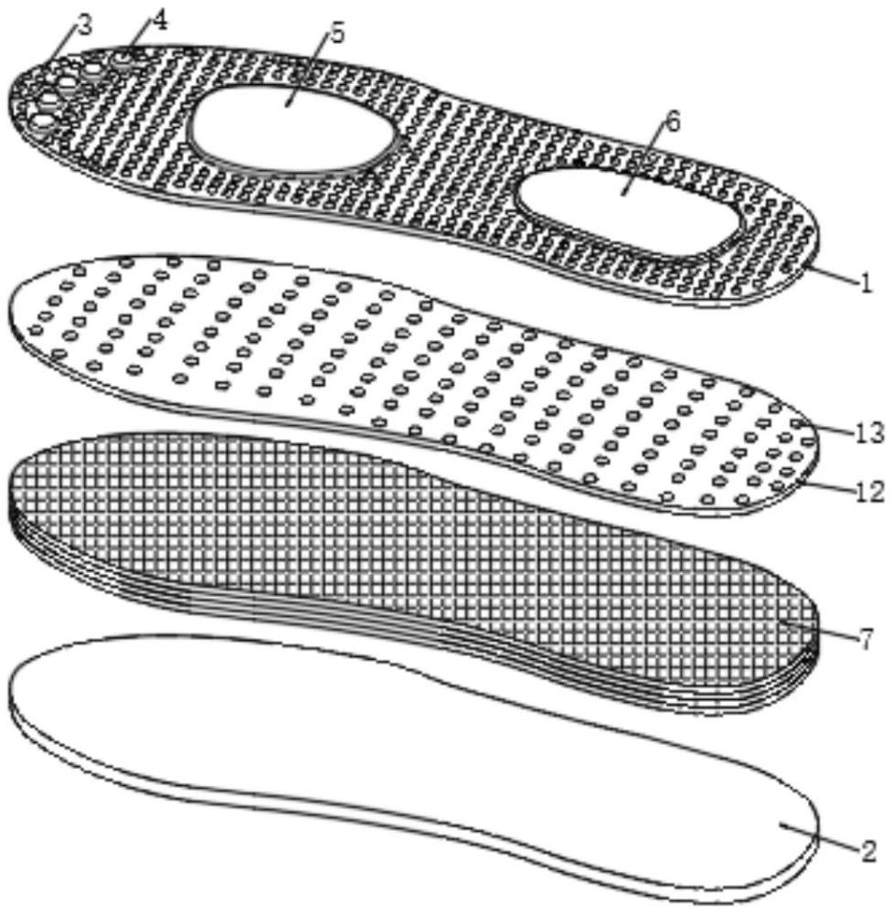 一种舒适健康的鞋垫的制作方法