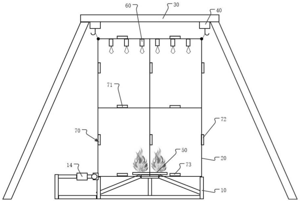 一种多自由度建筑结构形变模拟试验系统的制作方法