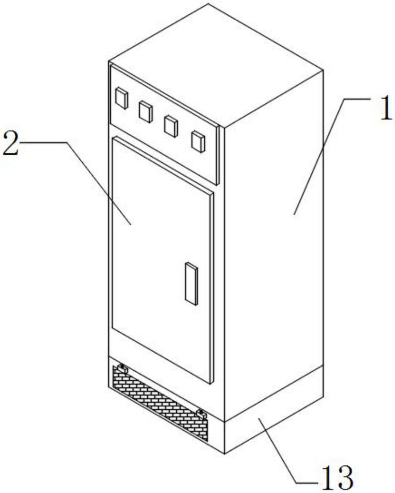 一种电力工程用电容柜的制作方法